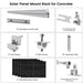 Natures Generator 4 x 410 Watt Monocrystalline Solar Panel With Solar Panel Mount Rack - Off Grid Stores
