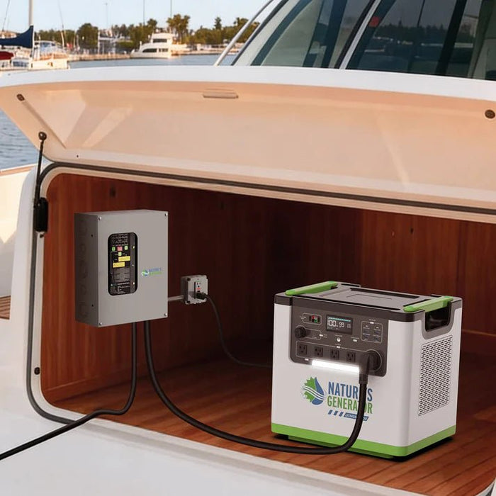 Natures Generator 50A Compact Automatic Transfer Switch - Off Grid Stores
