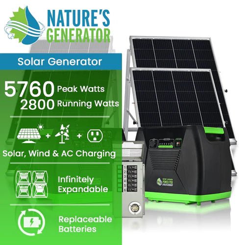 Natures Generator Elite Platinum - PE System - Off Grid Stores