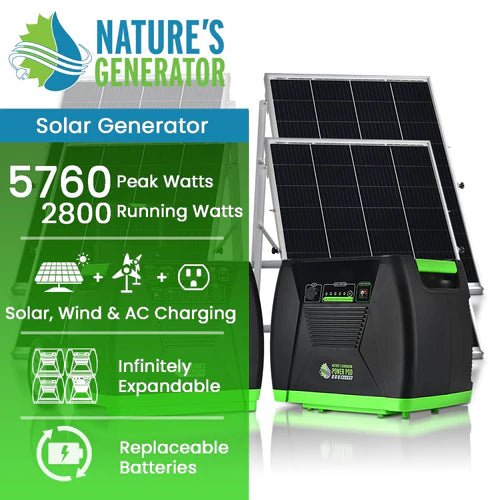 Natures Generator Elite - Platinum System - Off Grid Stores