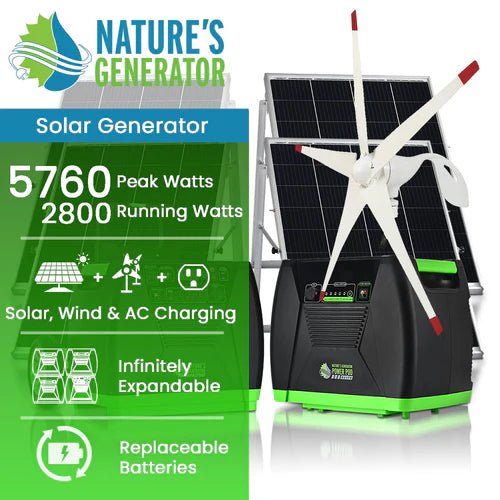 Natures Generator Elite Platinum - WE System - Off Grid Stores