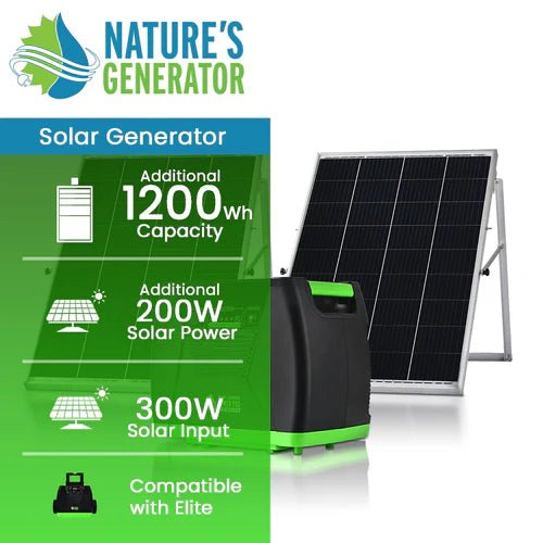 Natures Generator Elite Power Add On Bundle - Off Grid Stores