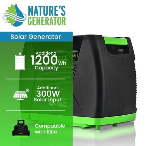 Natures Generator Elite Power Pod - Off Grid Stores