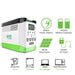 Natures Generator Lithium 1800 Solar Generator + 200W Folding Solar Panel - Off Grid Stores