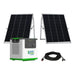 Natures Generator Lithium 3600 Pod With 2 x 100W Monocrystalline Solar Panels - Off Grid Stores