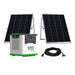 Natures Generator Lithium 3600 Solar Generator With 2 x 100W Monocrystalline Solar Panel - Off Grid Stores