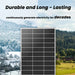 Natures Generator Lithium 3600 Solar Generator With 2 x 100W Monocrystalline Solar Panel - Off Grid Stores