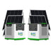 Natures Generator Lithium 3600 Solar Generator With Power Pod + 4 x 100W Monocrystalline Solar Panel - Off Grid Stores