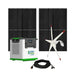 Natures Generator Lithium 3600 With 2 x 410W Monocrystalline Solar Panel + Wind Turbine - Off Grid Stores
