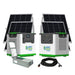 Natures Generator Lithium 3600 With Power Pod + 4 x 100W Monocrystalline Solar Panel + Transfer Switch - Off Grid Stores