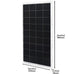 Natures Generator Lithium 3600 With Power Pod + 4 x 100W Monocrystalline Solar Panel + Wind Turbine - Off Grid Stores