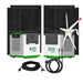 Natures Generator Lithium 3600 With Power Pod + 4 x 410W Monocrystalline Solar Panel + Wind Turbine - Off Grid Stores