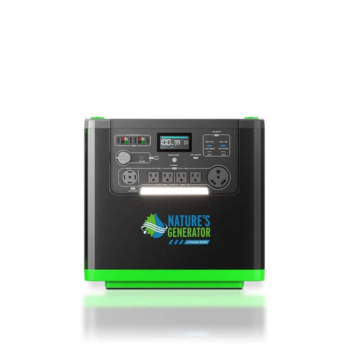 Natures Generator Lithium 6000 Power Station - Off Grid Stores