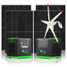 Natures Generator Lithium 6000 Solar Generator With 410W Rigid Solar Panels + Wind Turbine - Off Grid Stores
