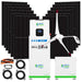 Natures Generator MyGrid 10K + Solar Battery + 12 x 410W Rigid Solar Panel + 350W Wind Turbine - Off Grid Stores