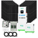 Natures Generator MyGrid 10k + Solar Battery + 12 x 410W Rigid Solar Panels + 50A Manual Transfer Switch + GFCI Box + Smart Plug - Off Grid Stores