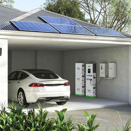 Natures Generator MyGrid 10K Whole Home Generator With Solar Battery - Off Grid Stores