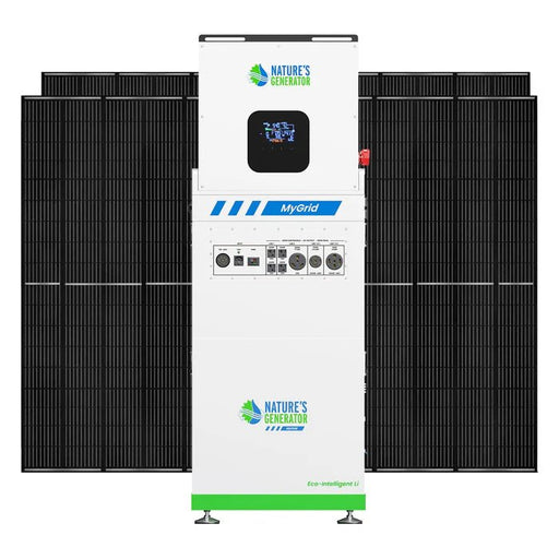 Natures Generator MyGrid 10K With 4 x 410W Rigid Solar Panel - Off Grid Stores