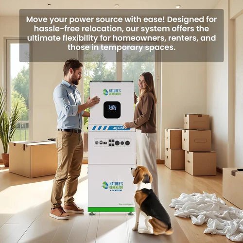 Natures Generator MyGrid 10K With 4 x 410W Rigid Solar Panel - Off Grid Stores