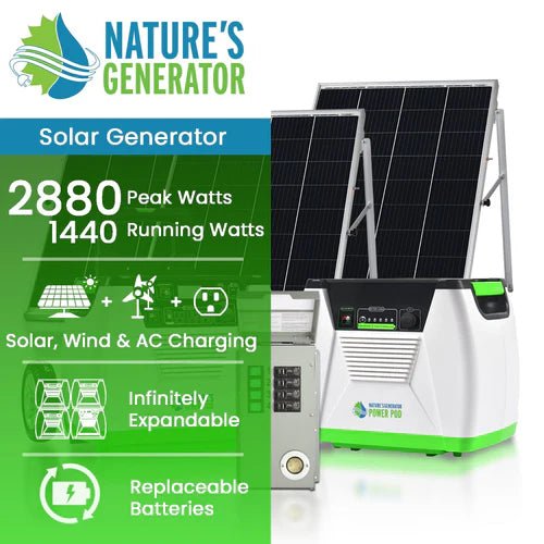 Natures Generator Platinum - PE System - Off Grid Stores