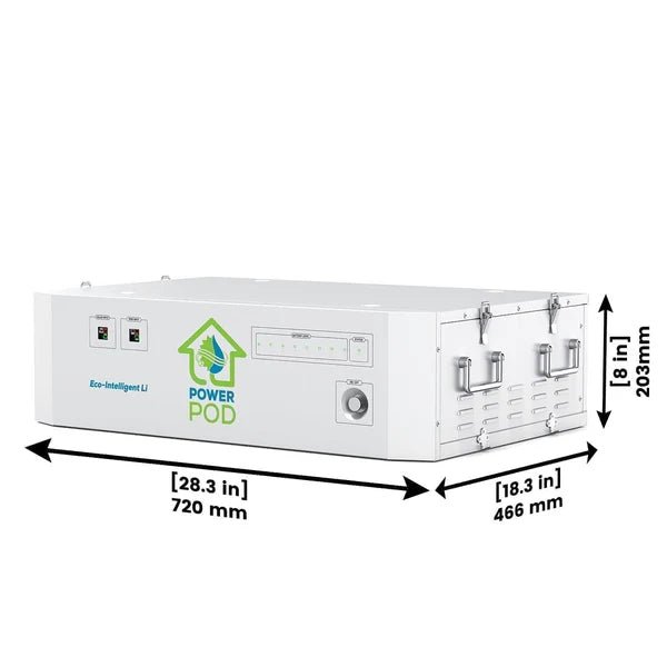 Natures Generator Powerhouse Lithium Power Pod - Off Grid Stores