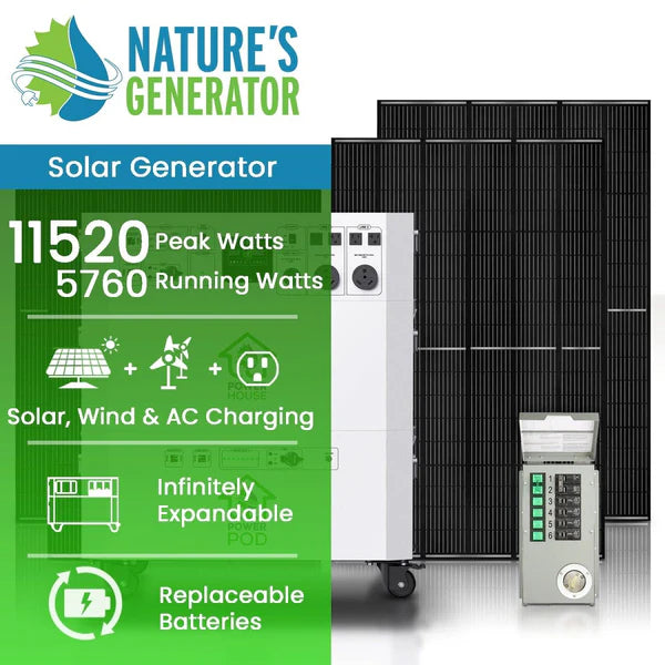 Natures Generator Powerhouse Platinum PE System