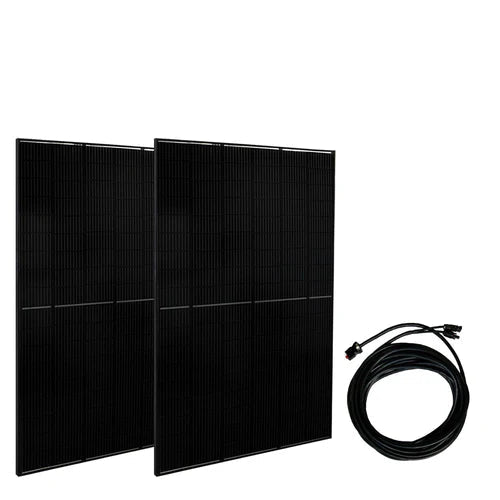 Natures Generator Powerhouse Power With Solar Panel - Off Grid Stores