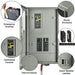 Natures Generator Pre - Wired 50A Automatic Transfer Switch - Off Grid Stores