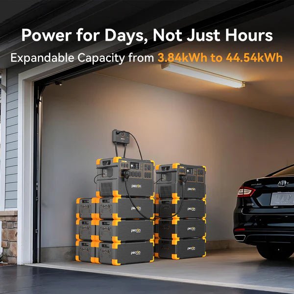 Pecron E3800LFP 4200W 3840Wh Portable Power Station - Off Grid Stores