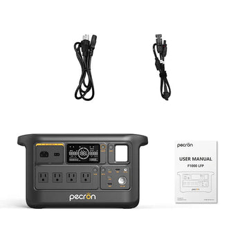 Pecron F1000LFP 1500W 1004Wh Portable Power Station - Off Grid Stores