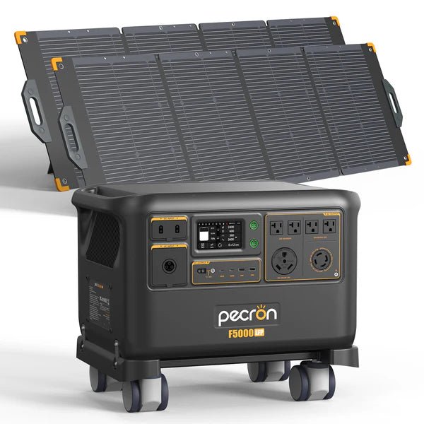 Pecron F5000LFP 7200W 5120Wh 120V/240V Portable Power Station - Off Grid Stores