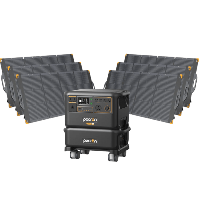 Pecron F5000LFP 7200W 5120Wh 120V/240V Portable Power Station - Off Grid Stores