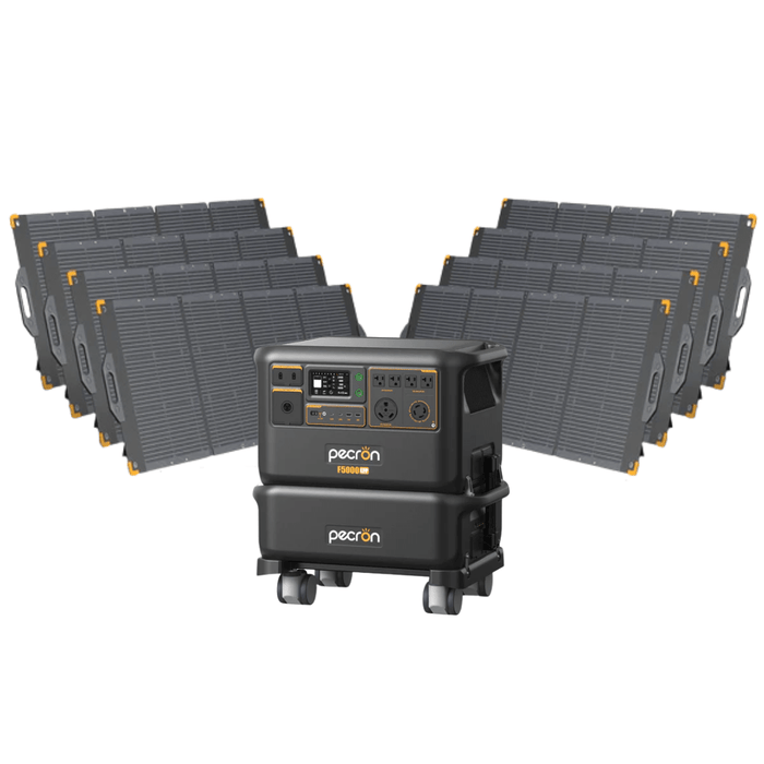 Pecron F5000LFP 7200W 5120Wh 120V/240V Portable Power Station - Off Grid Stores