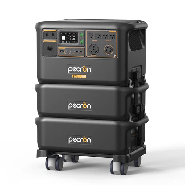 Pecron F5000LFP 7200W 5120Wh 120V/240V Portable Power Station - Off Grid Stores