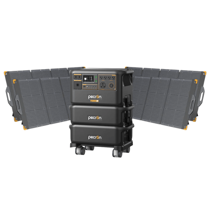 Pecron F5000LFP 7200W 5120Wh 120V/240V Portable Power Station - Off Grid Stores