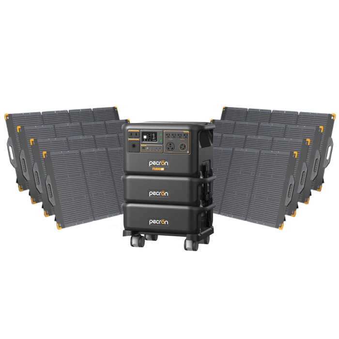 Pecron F5000LFP 7200W 5120Wh 120V/240V Portable Power Station - Off Grid Stores