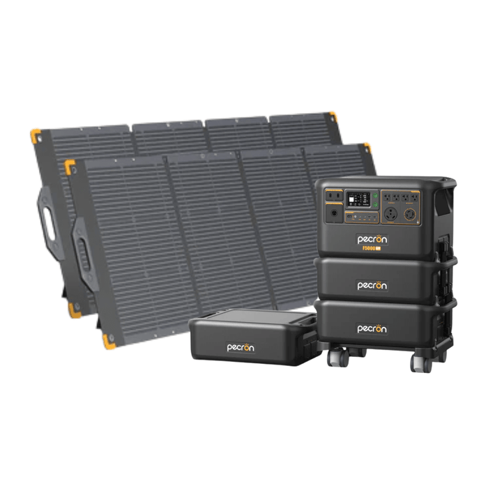 Pecron F5000LFP 7200W 5120Wh 120V/240V Portable Power Station - Off Grid Stores
