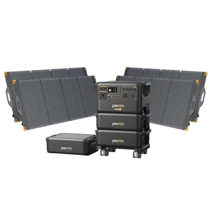 Pecron F5000LFP 7200W 5120Wh 120V/240V Portable Power Station - Off Grid Stores