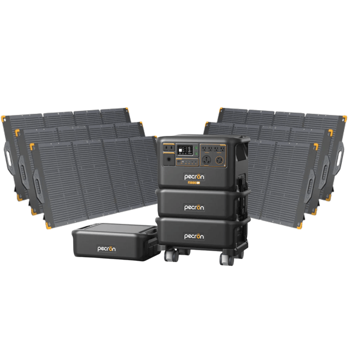 Pecron F5000LFP 7200W 5120Wh 120V/240V Portable Power Station - Off Grid Stores