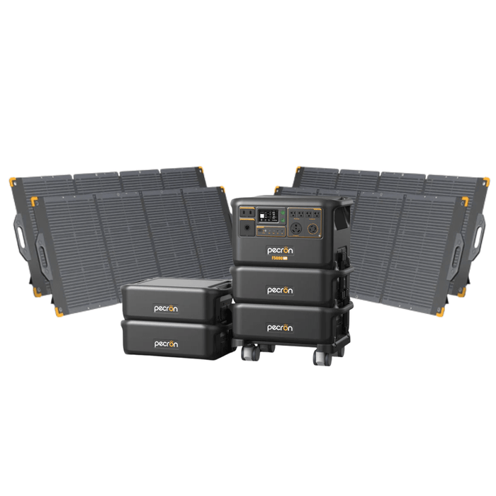 Pecron F5000LFP 7200W 5120Wh 120V/240V Portable Power Station - Off Grid Stores