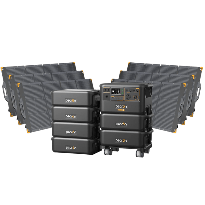 Pecron F5000LFP 7200W 5120Wh 120V/240V Portable Power Station - Off Grid Stores