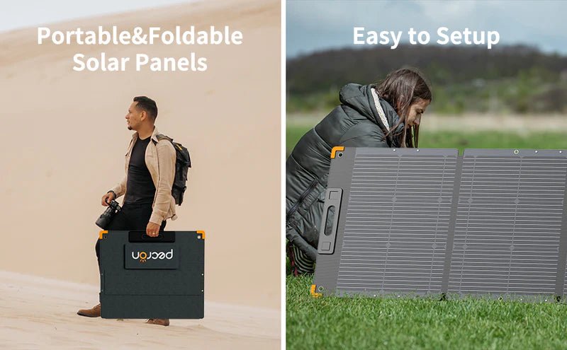 Pecron PV200 200W Monocrystalline Portable Solar Panel - Off Grid Stores