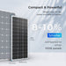 Renogy 100 Watt 12 Volt Monocrystalline Solar Panel (Compact Design) - Off Grid Stores