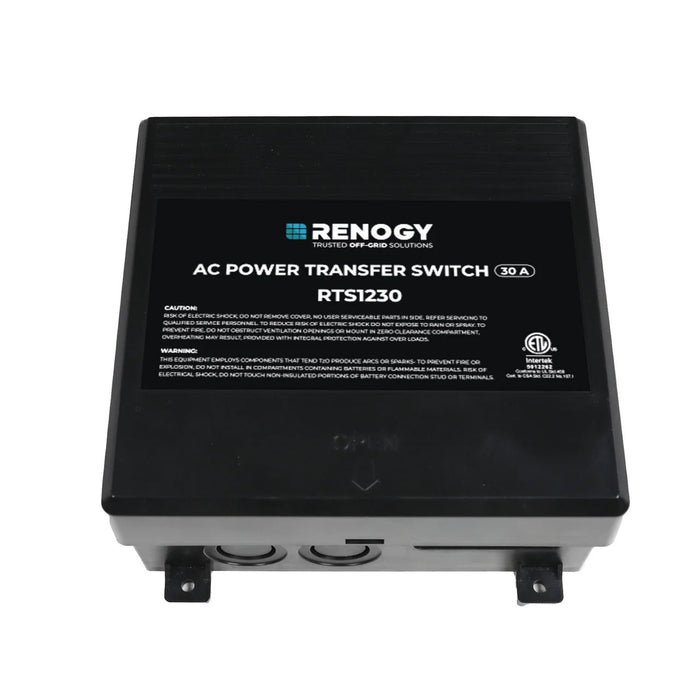 Renogy 120V 30 Amp Automatic Transfer Switch - Off Grid Stores
