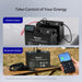 Renogy 12V 100Ah Smart Lithium Iron Phosphate Battery & BT - 2 & Renogy ONE Core - Off Grid Stores
