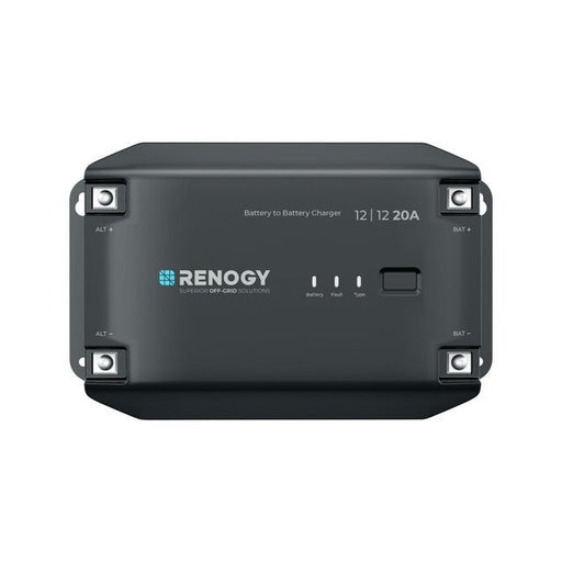 Renogy 12V 20A DC to DC Battery Charger - Off Grid Stores