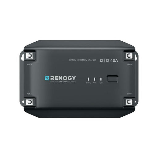 Renogy 12V 40A DC to DC Battery Charger - Off Grid Stores