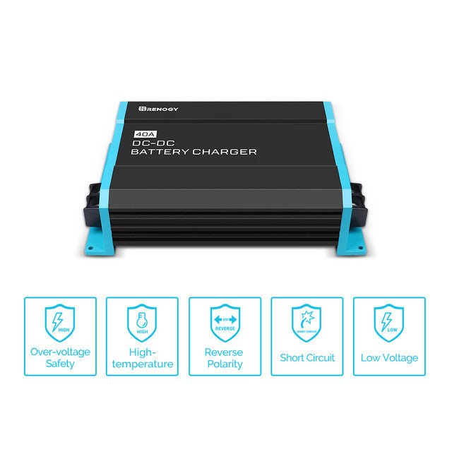 Renogy 12V 40A DC to DC On - Board Battery Charger - Off Grid Stores