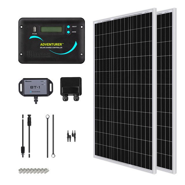 Renogy 200 Watt 12 Volt Solar RV Kit - Off Grid Stores