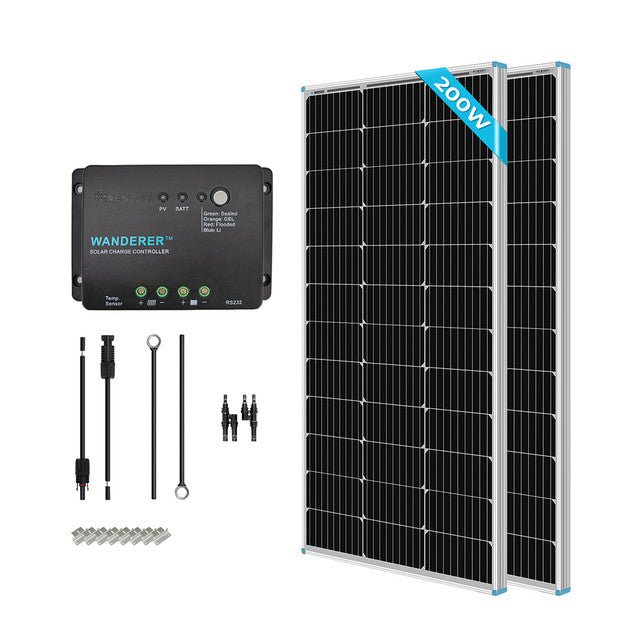 Renogy 200W 12V Solar Starter Kit - Off Grid Stores